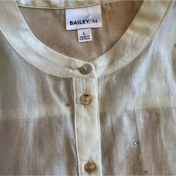 Bailey 44 Sheer Rhinestone Blouse - Picture 9 of 11